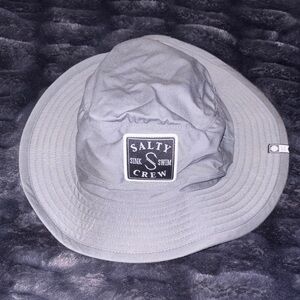 Salty Crew Gray Bucket Hat